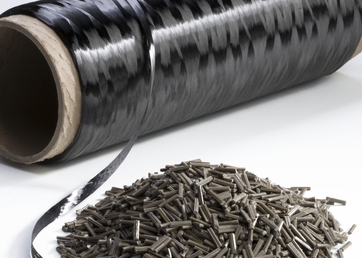 Carbon fiber spool and pellets