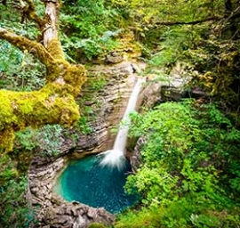 Waterfall in Spain